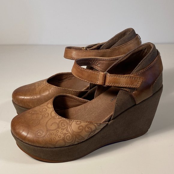 Antelope Shoes - Antelope Leather Wedge Heels Shoes Women 37